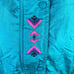 NWT Vintage 90s GEAR for Sports Jacket Unisex SZ M Full Zip Padded Shoulders