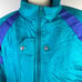 NWT Vintage 90s GEAR for Sports Jacket Unisex SZ M Full Zip Padded Shoulders