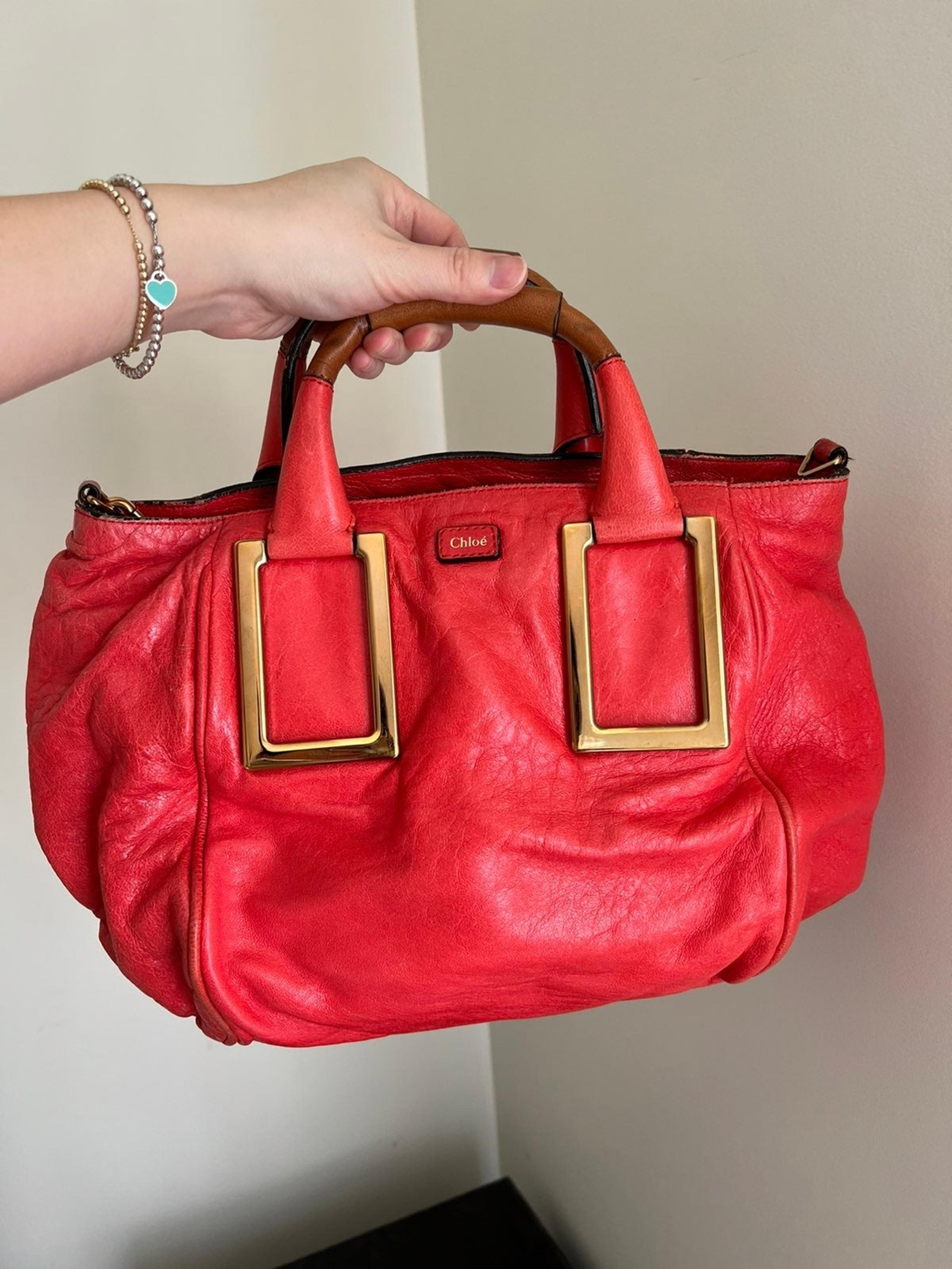 Chloe ethel bag top handle corssbody shoulder bag