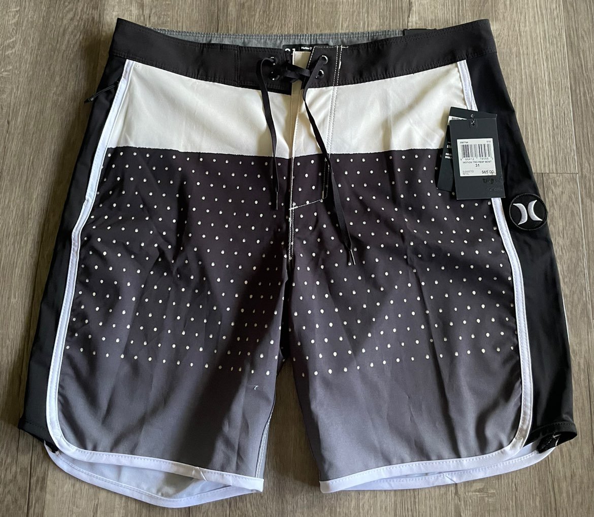 Mens Hurley Phamton Board Shorts Size 31 NWT