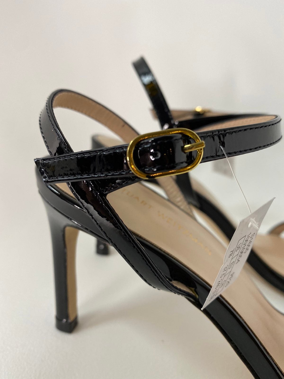 STUART WEITZMAN ニハイラクフツ SC719BLK BLKBLACK Stuart Weitzman Black Platform Heels