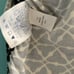 Lands’ End Geometric Ruched Side Tie Chlorine Resistant UPF Tankini Swim Top 18W