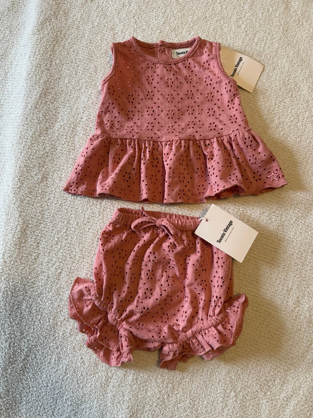 Baby tocoto vintage set size 9M