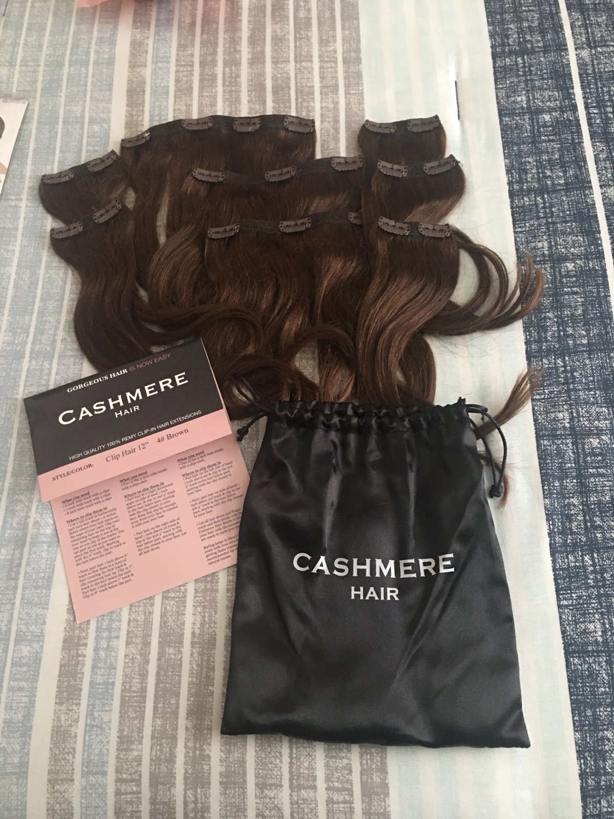 Cashmere Hair Extensions - Brown