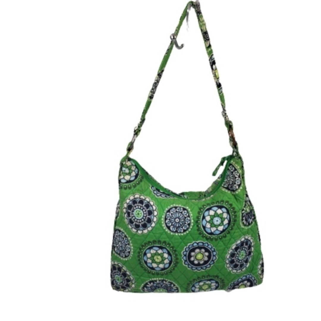 Vera Bradley sales Cupcakes Green Hobo Bag