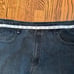 Men's Artful Dodger Bruiser Floral Embroidered Black Jeans Zip Fly 42x36