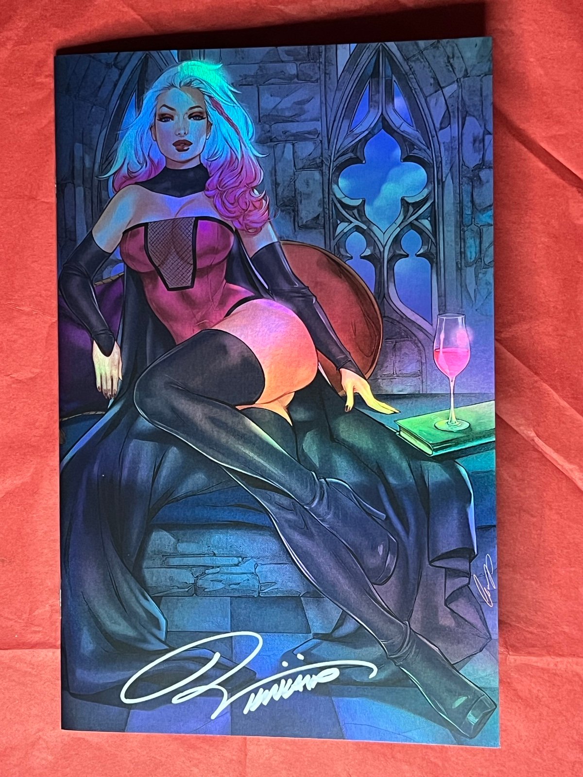 Persuasion 5 Elias Tess Virgin FOIL Variant signed by Kincaid with COA