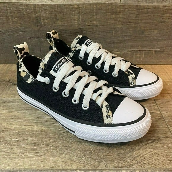 Converse Double Tongue Cheetah Print Size 2