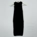 James Perse Dress Black Blouson Tank Stretch Jersey Pull On Mini Size 0 (XS)