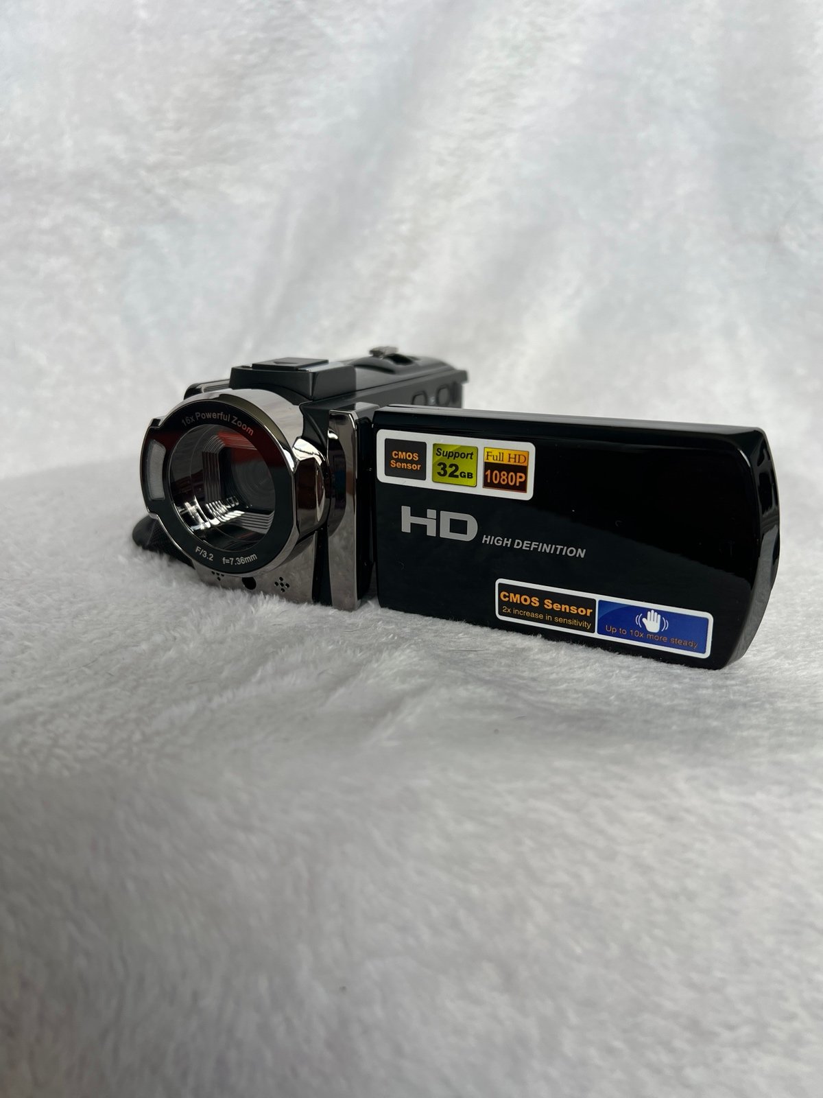 Black HD Digital Video Camera