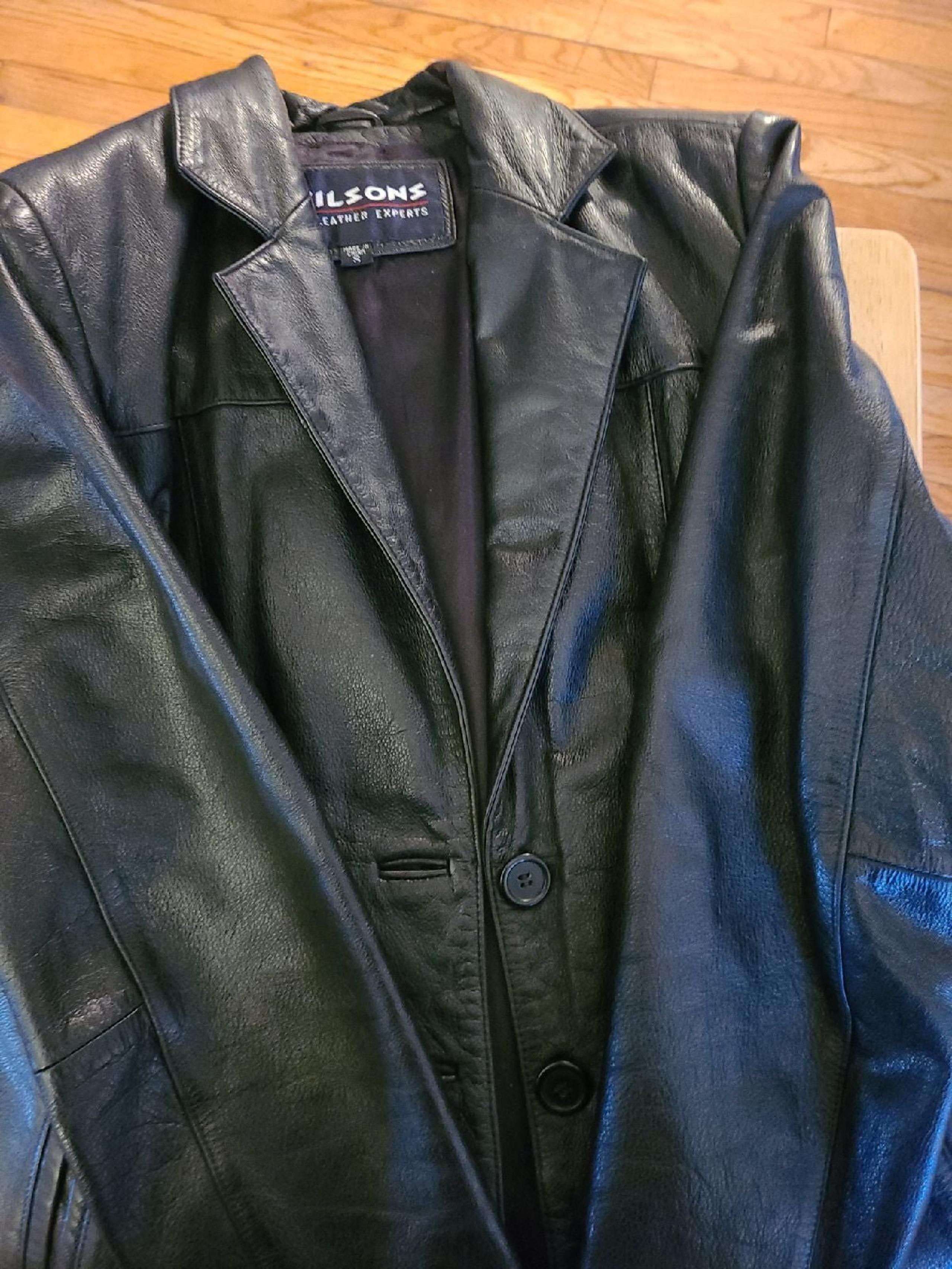 WILSON womens Leather Jacket
