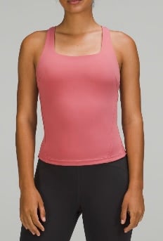 Lululemon instill tank top in shade “briar rose”