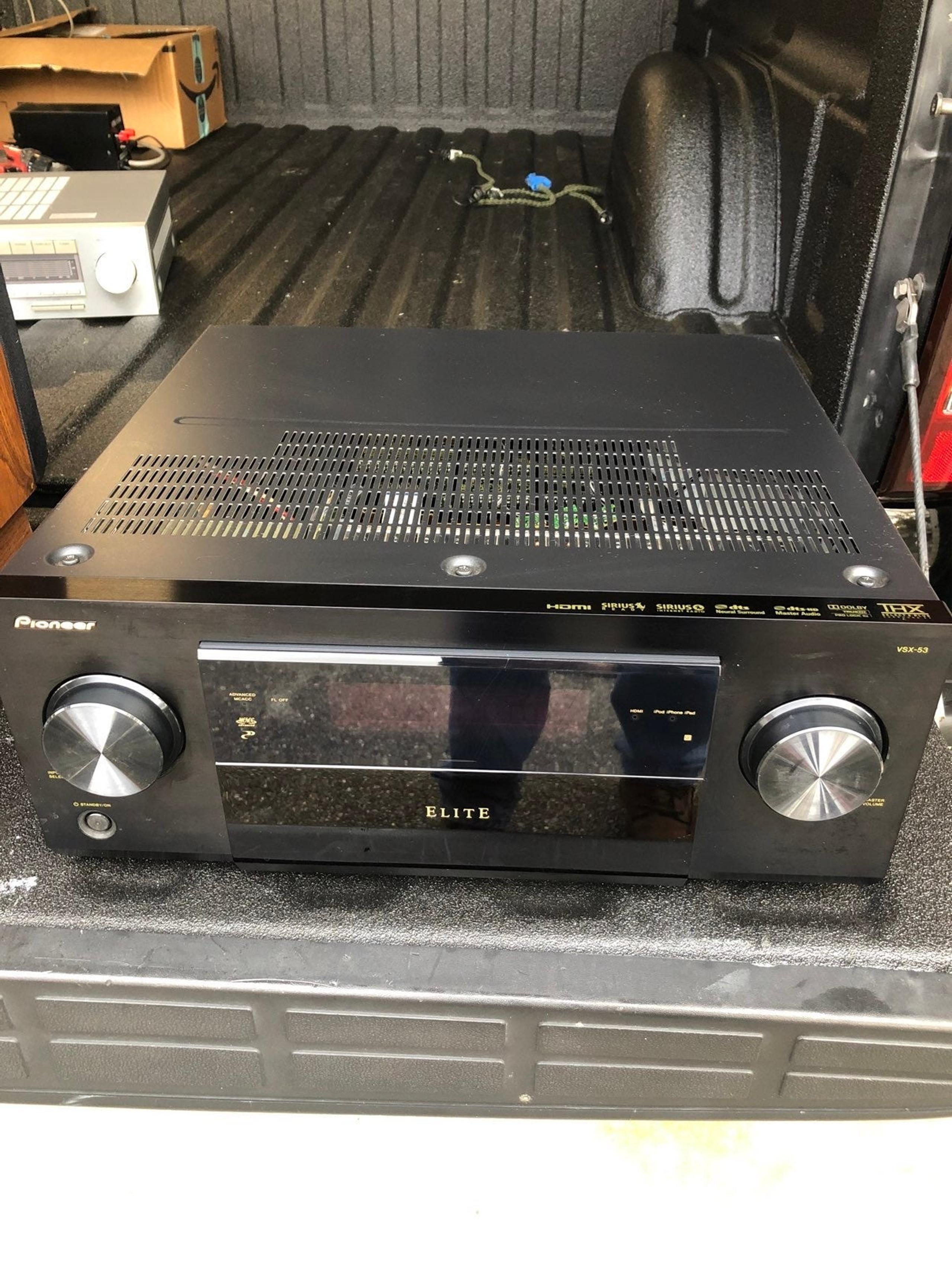 Pioneer VSX-53 Audio/Video AVR 7.1 Channel ( no remote included) AS IS