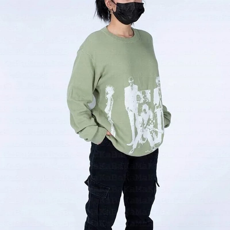Nana green sweater -Free Size