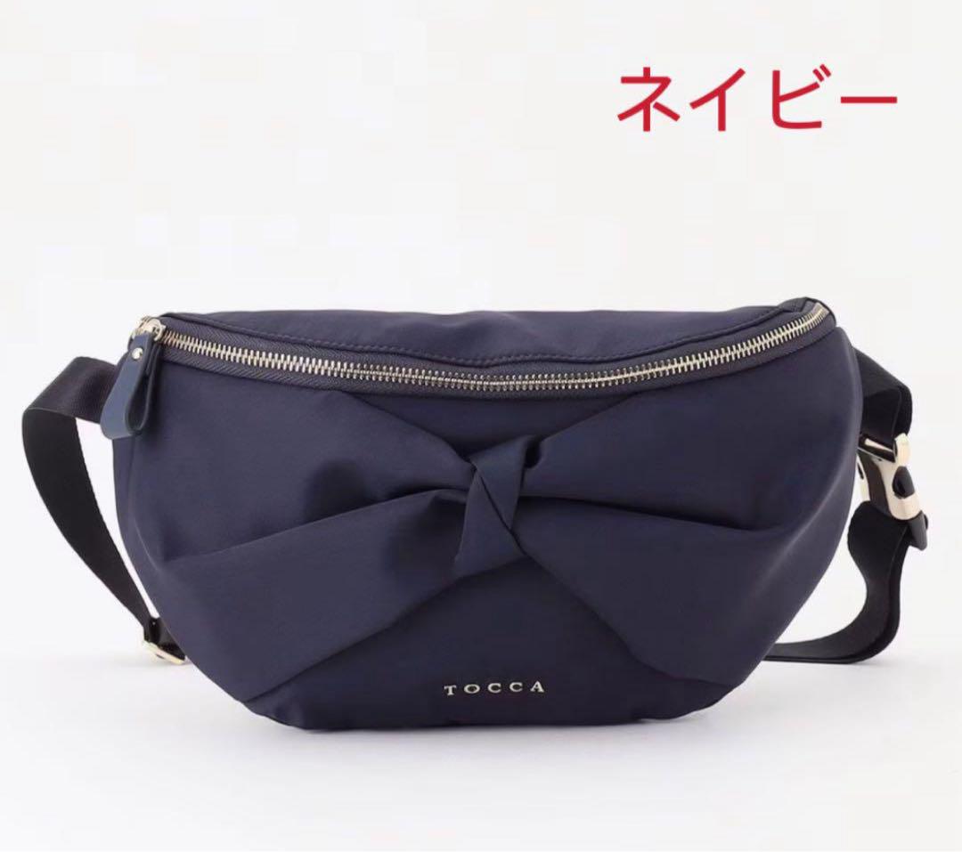 shina TOCCA 撥水　RIBBON KNOT BODY BAG Tocca Ribbon Waist Pouch / Body Bag