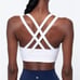 Lanston Sport Revolve Dive X Sports Bra White Medium NWT