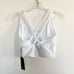 Lanston Sport Revolve Dive X Sports Bra White Medium NWT