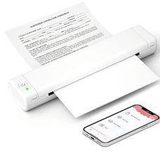 NWT M08F Portable Wireless Printer Inkless Thermal Printing and Travel Case