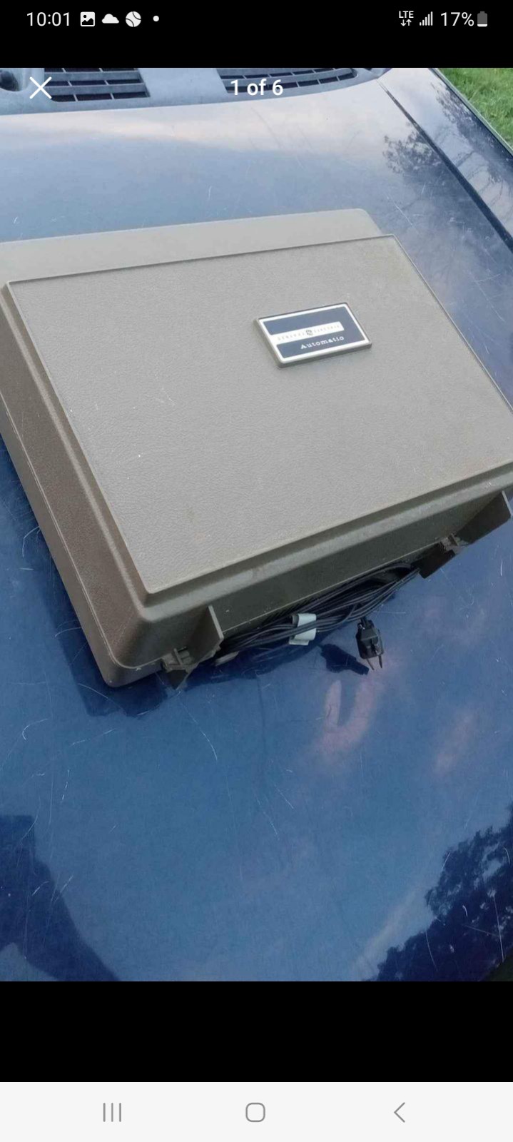 Ge solid slate record player