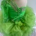 Girls green Pageant glitz princess cupcake dress.