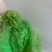 Girls green Pageant glitz princess cupcake dress.