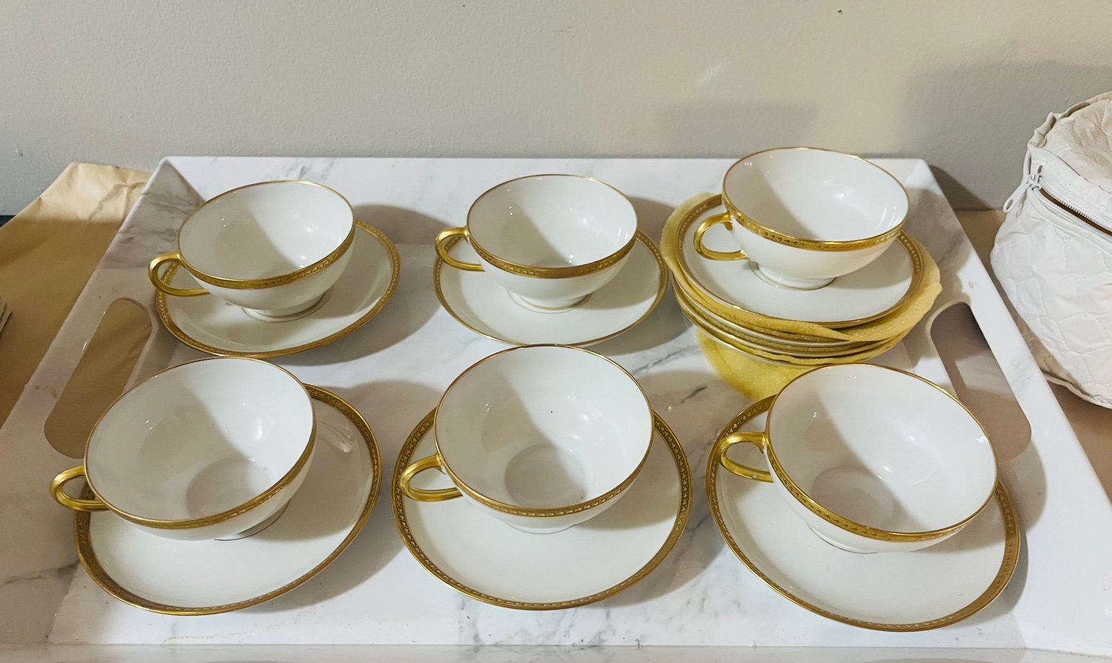 limoges Tea Set for 6