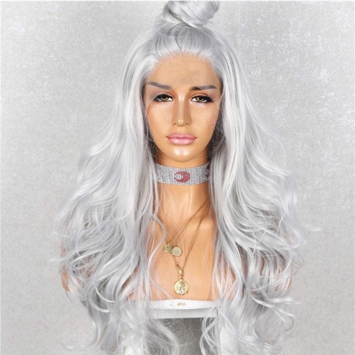 22 grey body wavy lacefront wig *NEW*