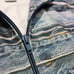Adidas Originals Jeremy Scott Track Jacket Men L Denim Pattern *READ 3 Stripe