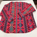 VINTAGE WRANGLER brush popper Aztec shirt men’s western boho cottage 18-35 XXL