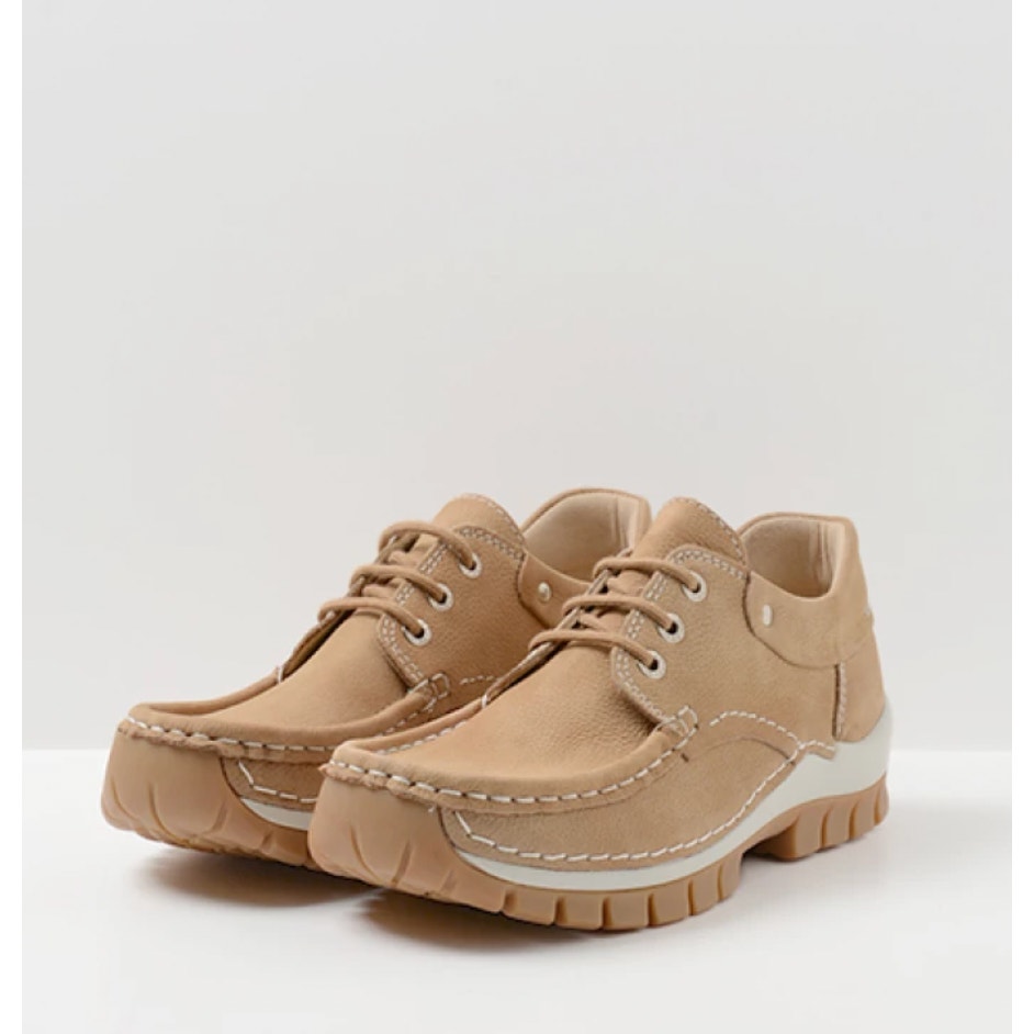 Wolky Womens 4701 Fly Summer Sneaker EU 41 US 9.5 Tan Brown Leather NIB