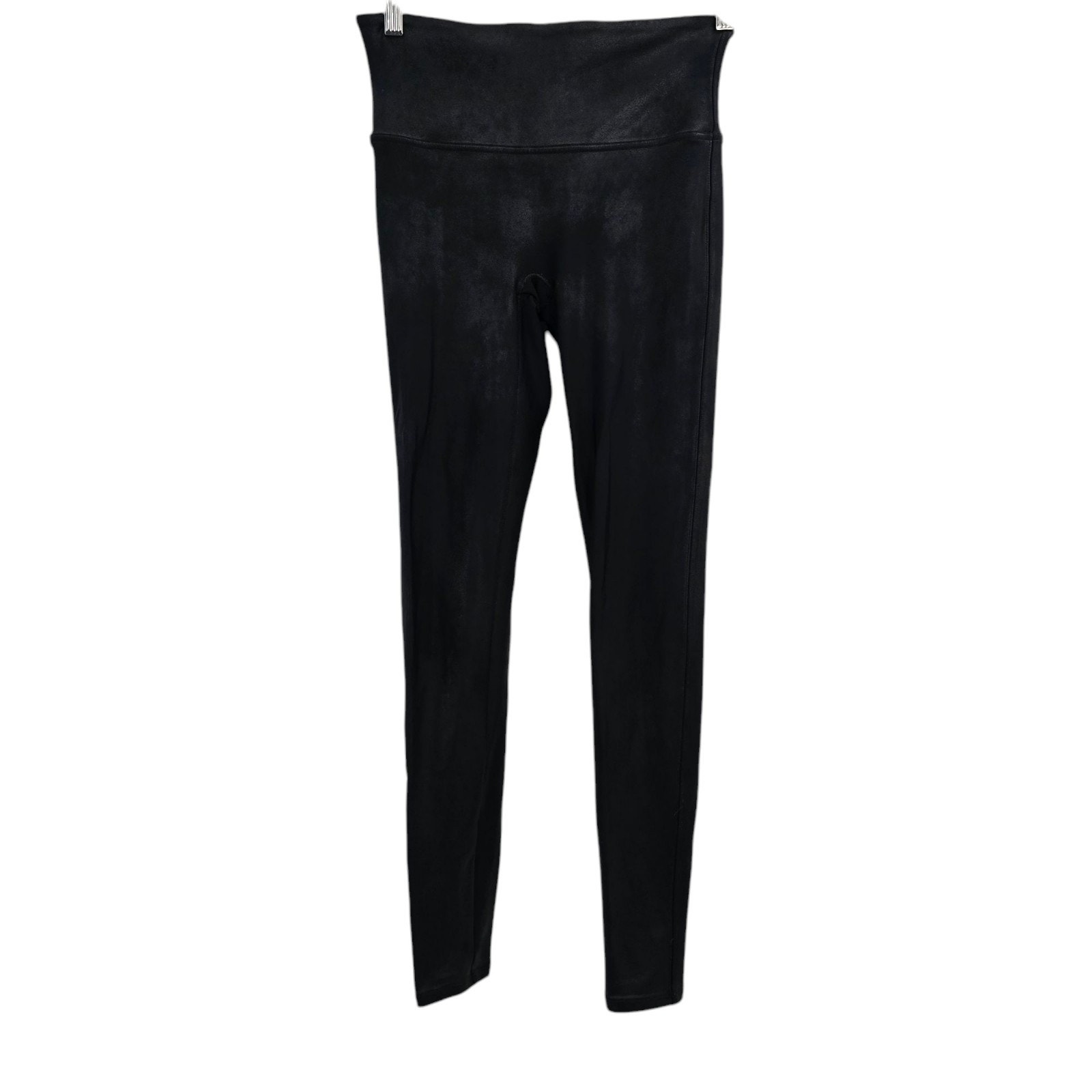 SPANX Leggings Womens Medium Black High Rise Slimming Shaping Tummy Control
