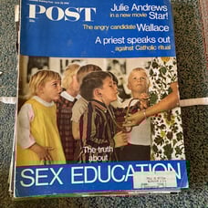 Vintage The Saturday Evening Post Magazines 10 Issues 1968-1969