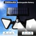 Solar Lights for Outside, 180LED 6500K Motion Sensor Outdoor Lights, IP65 Waterp