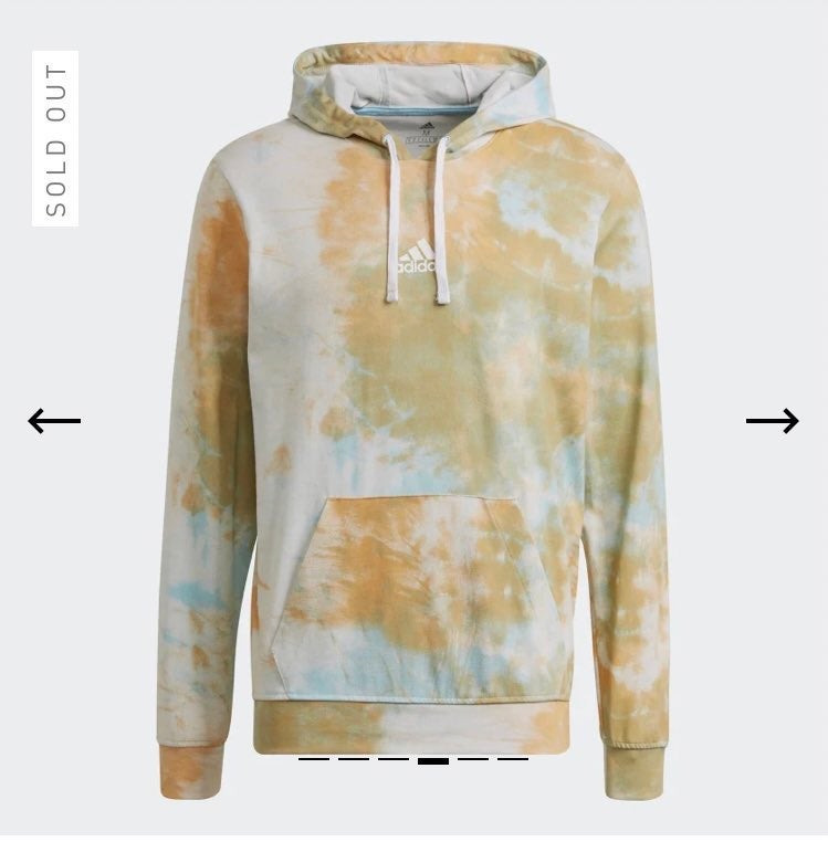 Adidas tie dye hoodie