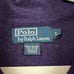 Ralph Lauren Polo Sweater Mens L Purple Estate Rib Mock Neck 1/4 Zip VTG Y2K