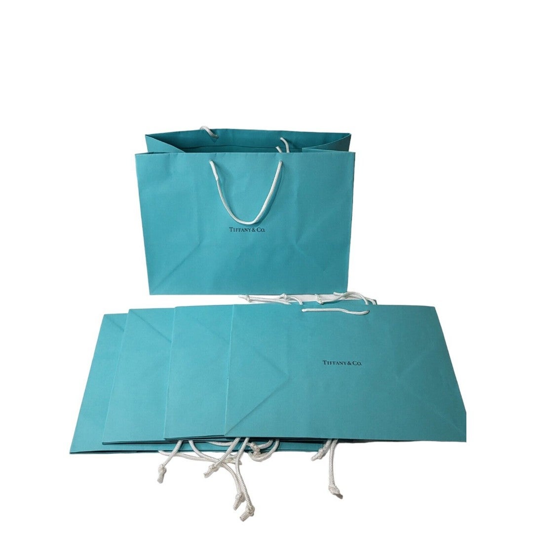 New 10 Tiffany Aqua Paper Bags
