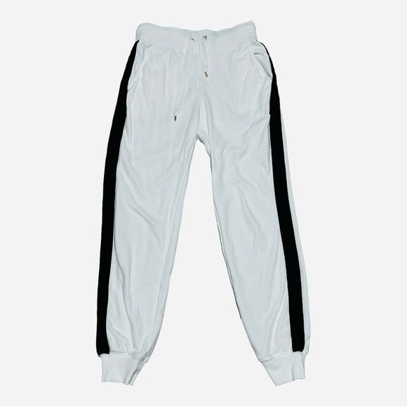 Lauren Ralph Lauren Black Label White Joggers Size S