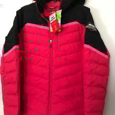 Spyder Womens Ski Brisk Synthetic Down Jacket Cerise Size L