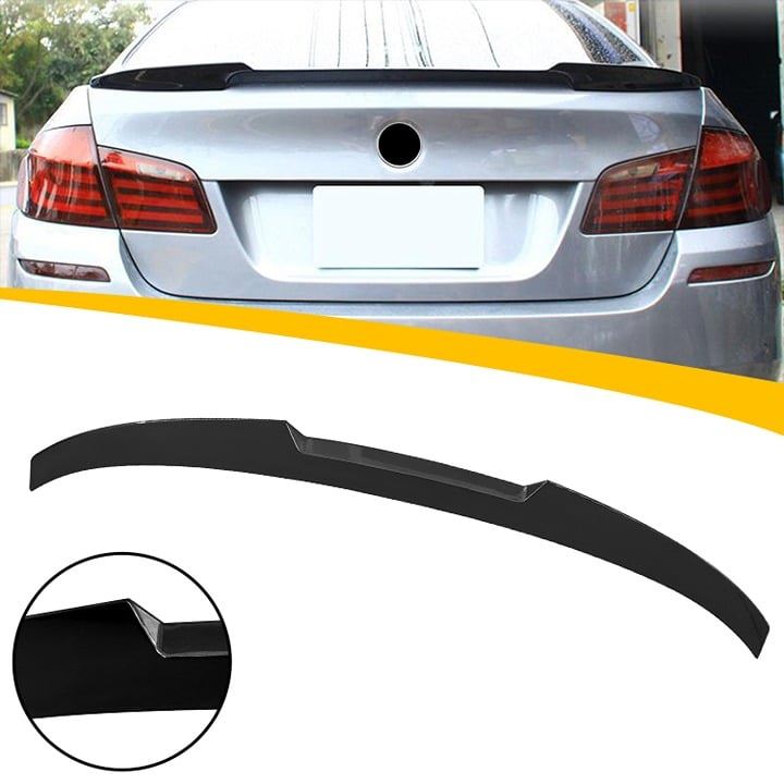 For 2010-2016 BMW 5 Series F10 M4 Style Rear Spoiler Brand New Gloss Black