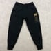 OVO x Jordan Mens Joggers L Black Octobers Very Own Gold Owl Logo Sweatpants