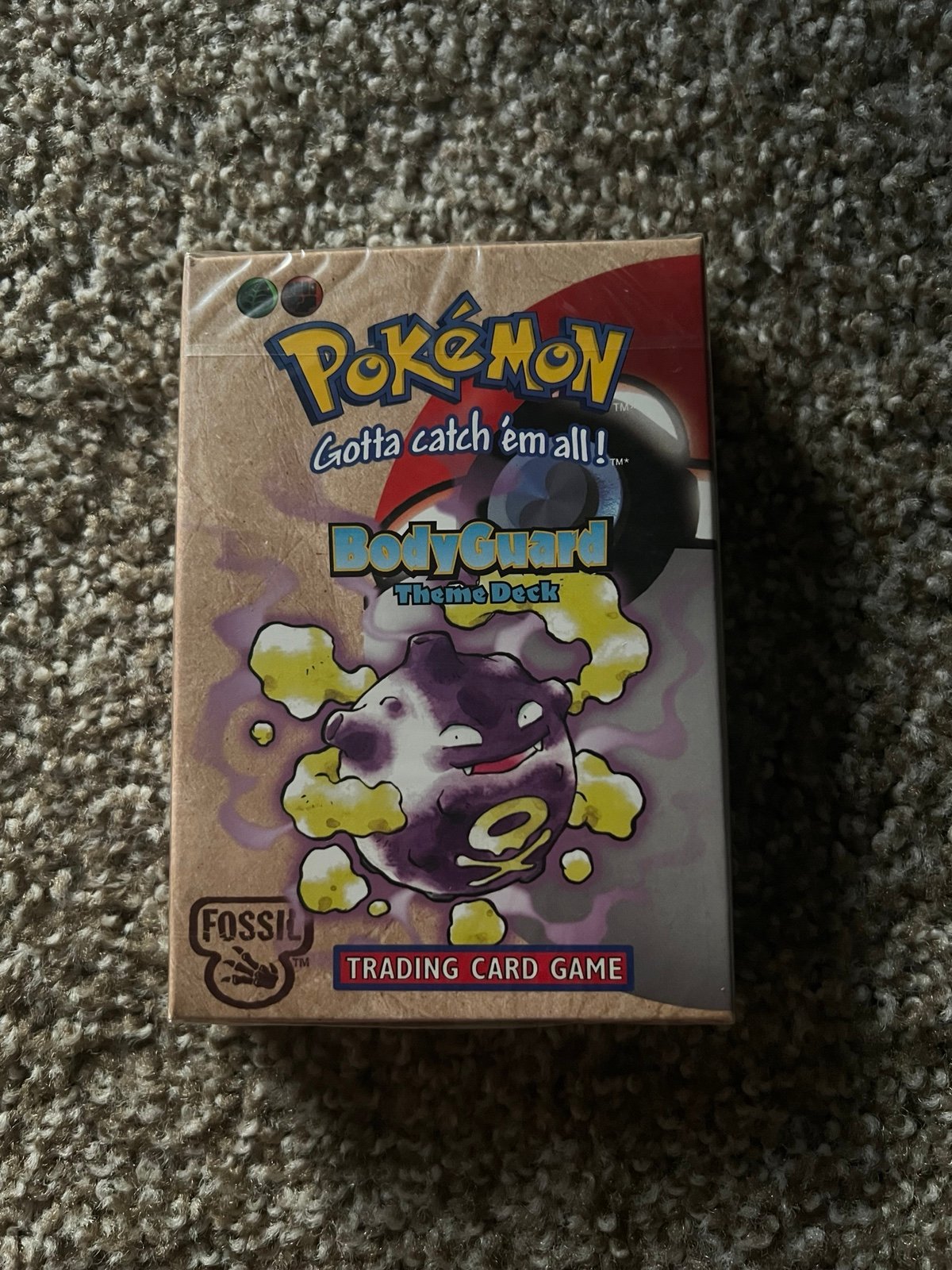 Pokemon Fossil Theme Deck BodyGuard - unopened box