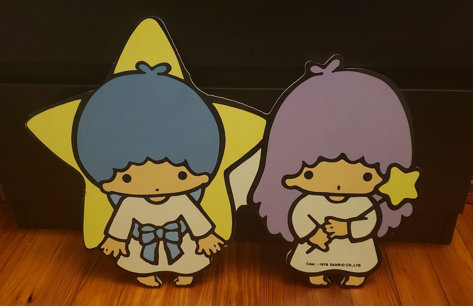 vintage little twin stars cardboard cuto