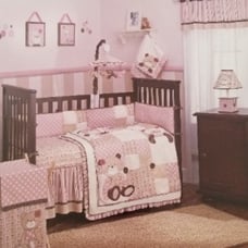 CoCalo Baby Sugar Cookies Lamp Base and Shade Nursery Lamp NIB