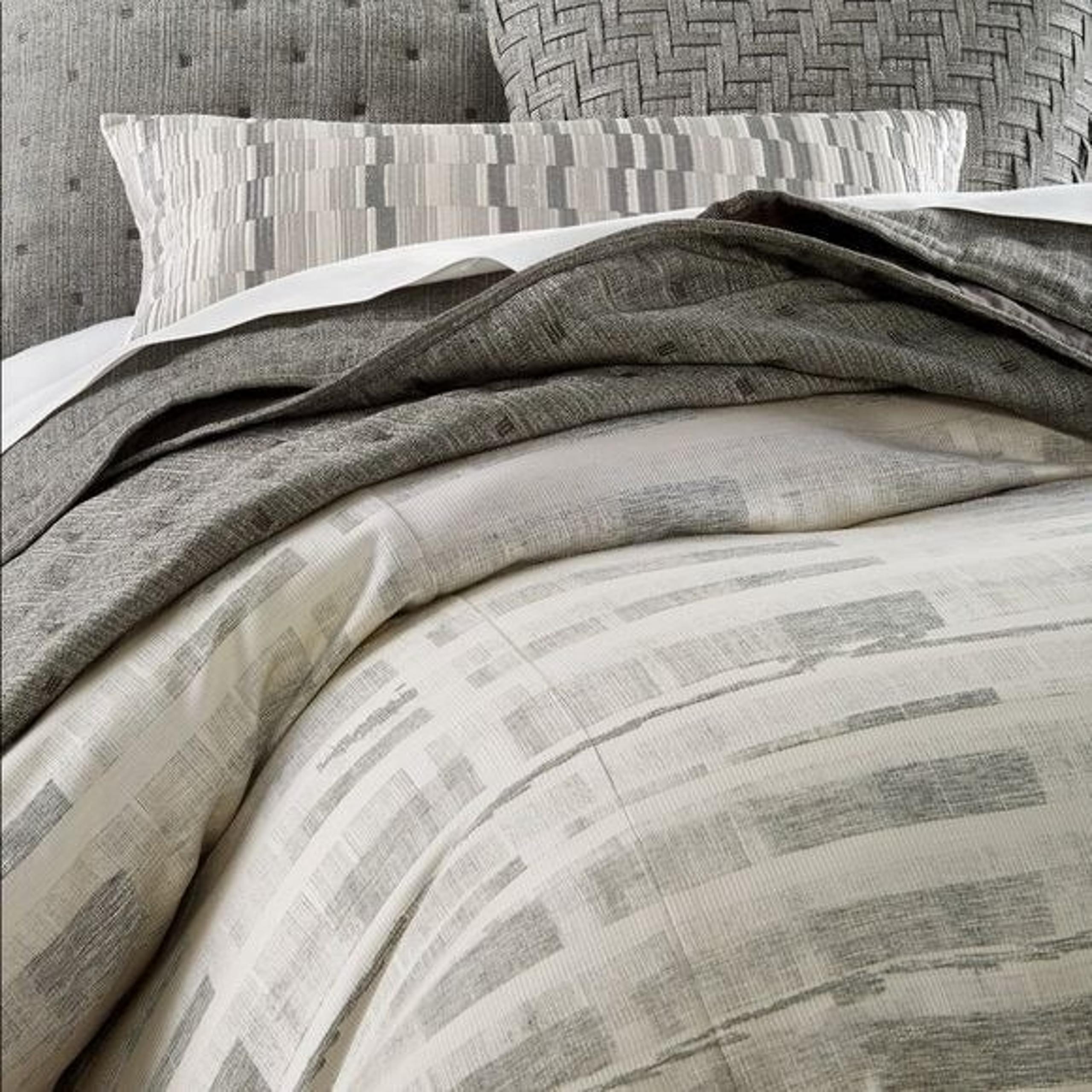 $420 Value Hotel Collection Broken Stripe DuvetCover, King