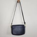 NEW Madewell Leather Transport Flap Shoulder Bag Dark Baltic Blue