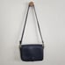NEW Madewell Leather Transport Flap Shoulder Bag Dark Baltic Blue