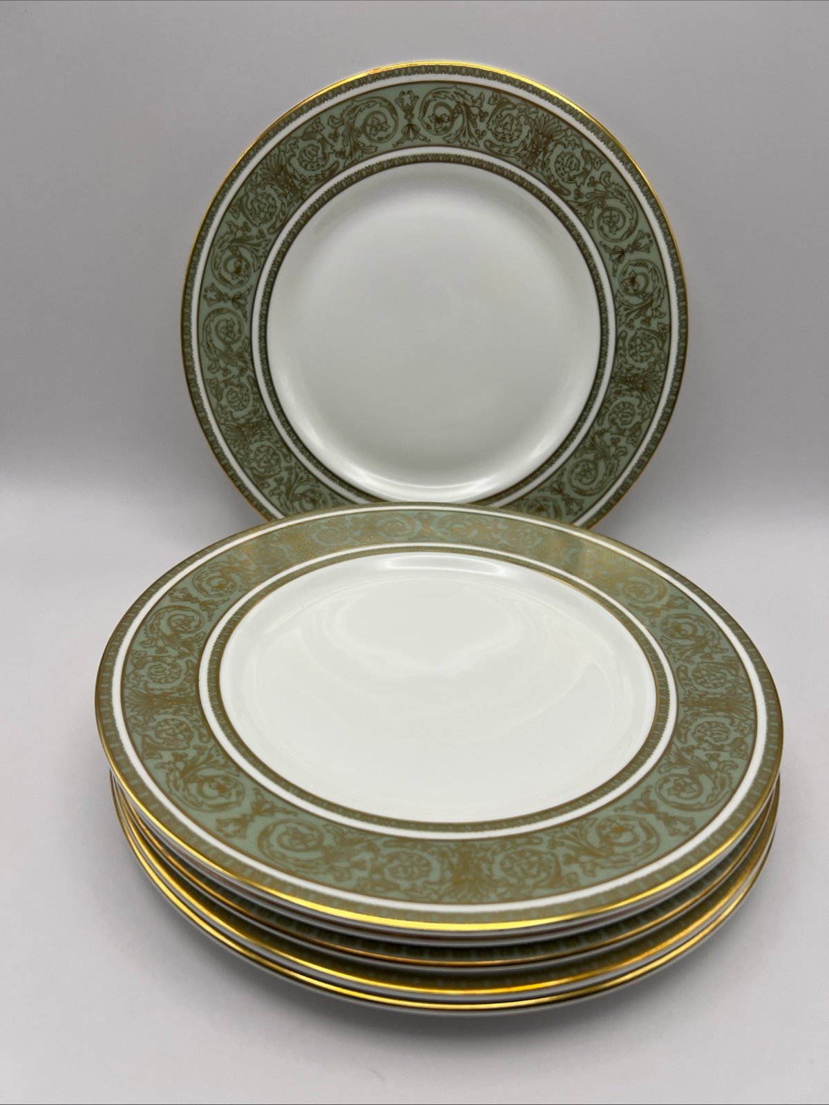 LOT OF 6 ROYAL DOULTON ENGLISH RENAISSANCE 8 SALAD PLATES