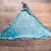 Blue Silky Halter