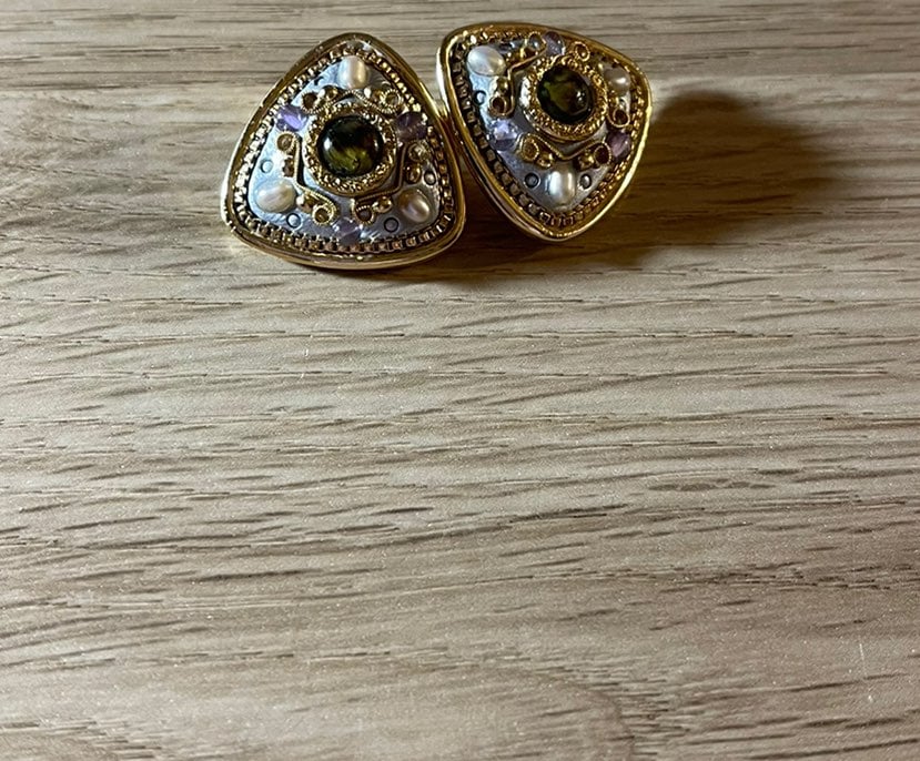 MICHAL GOLAN CLIP EARRINGS