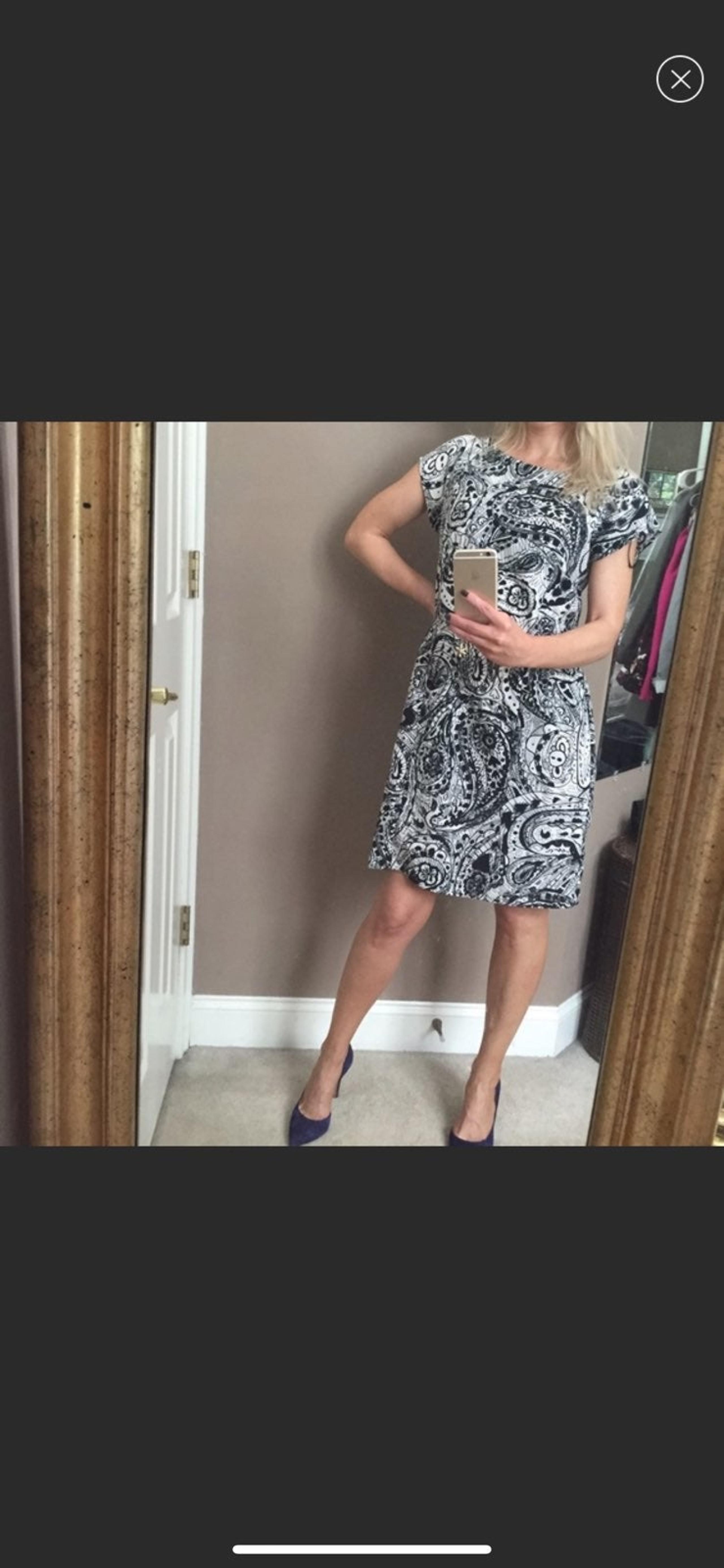 Mango Low Back Dress; size XS; NWT